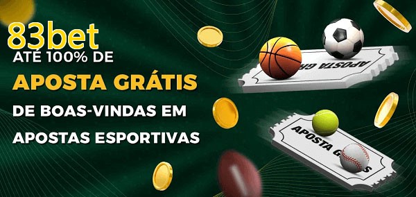83betbet Ate 100% de Aposta Gratis