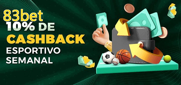 10% de bônus de cashback na 83bet